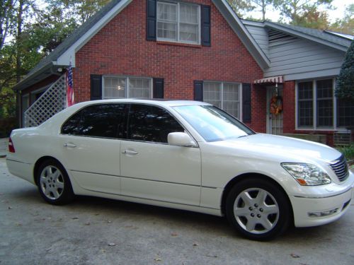 2004 lexus ls430 w/executive ultra luxury $10,000 package: rear seat controls