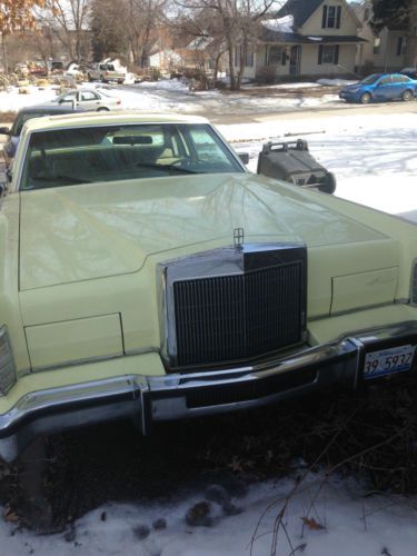 1978 lincoln continental coupe (non mark v)