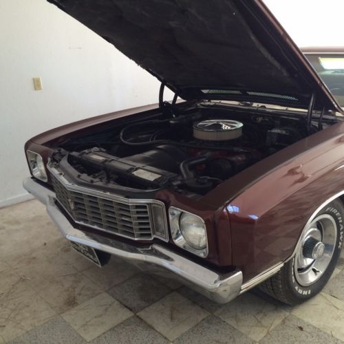 1972 monte carlo  car great shape no rust. new motor