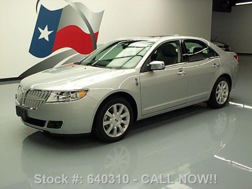 2010 lincoln mkz awd sunroof leather vent seats 52k mi texas direct auto