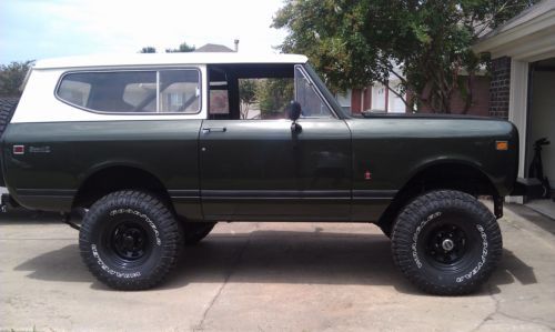 1975 international harvester scout ii xlc sport utility 2-door 5.6l