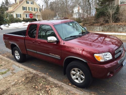 2006 red toyota tundra sr5 4x4