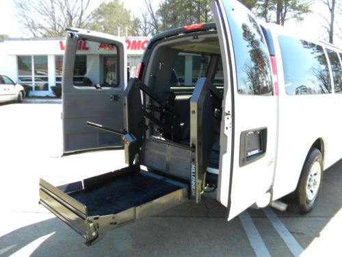 2010 gmc savana awd wheelchair van in virginia