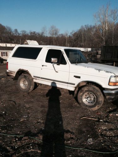 1994 ford bronco xlt truck 4x4 runs good