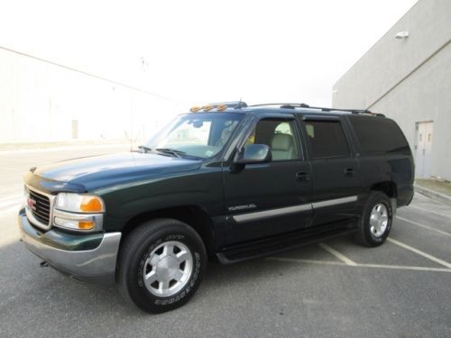 2004 gmc yukon xl slt 4wd leather moonroof dvd loaded sharp look