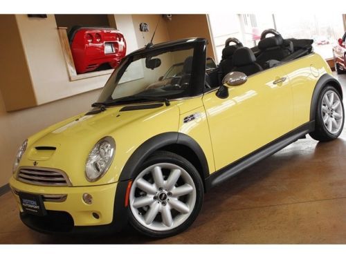 2005 mini cooper s 6 speed manual 2-door convertible