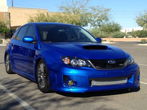 2012 subaru impreza wrx limited wagon 5-door (low miles) wrb, extras added...