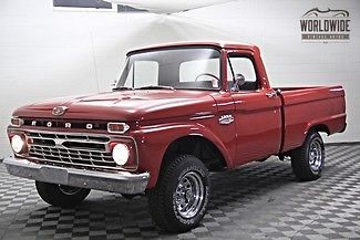 1966 ford f100 4x4 v8 fully restored!