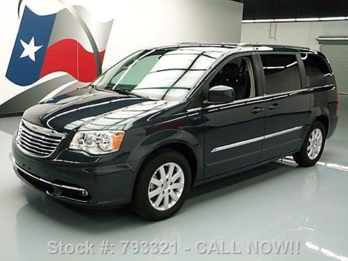 2013 chrysler town &amp; country touring leather dvd 7k mi texas direct auto