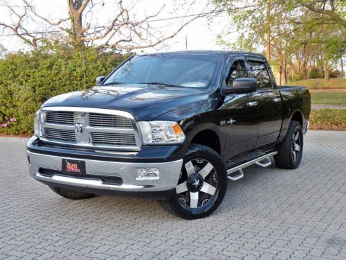 2012 4x4 dodge ram crew lonestar leather 20in fresh nitto tires xd rockstars