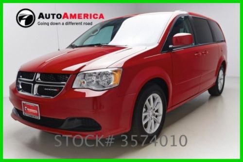 We finance! 18426 miles 2013 dodge grand caravan sxt  3.6l v6 24v