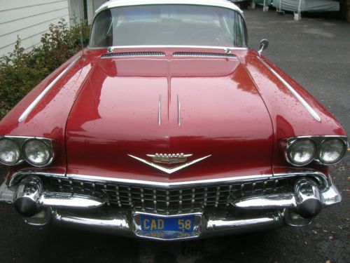 1958 cadillac coupe deville two door hardtop