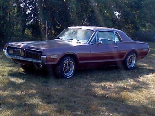 1967 mercury cougar base 289 low miles runs great ready to restore