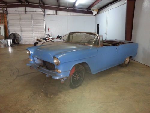 55 chevrolet belair convertible, image 3