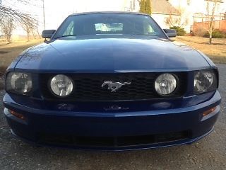 Very nice 2006 blue mustang premium gt convertible  for sale