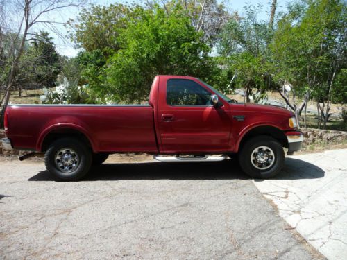 1999 f250 reg cab 4x4 long bed xlt