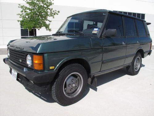 1990 land rover range rover county sport utility 4-door 3.9l