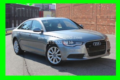 2014 audi a6 quatro navigation leather salvage rebuildable