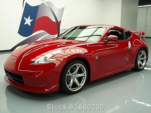 2012 nissan 370z nismo sport 6-speed xenons spoiler 23k texas direct auto