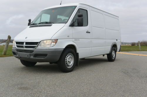 2005 dodge sprinter 2500 2.7l diesel srw high top cargo van