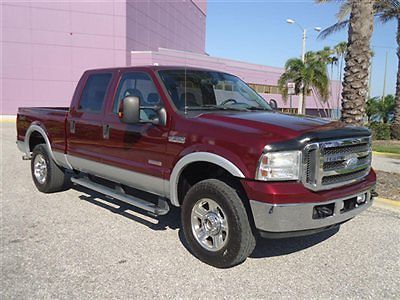 4x4 lariat leather crew short diesel alloys nice truck fl