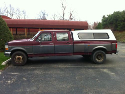 1993 ford f350 diesel quad cab dually &lt;&lt;arizona truck&gt;&gt;