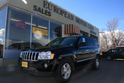 2007 jeep grand cherokee limited 3.0l diesel  *excellent condition*  no reserve!