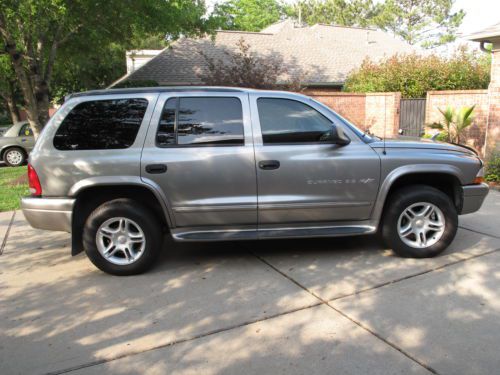 Silver 2001 dodge durango 5.9 rt