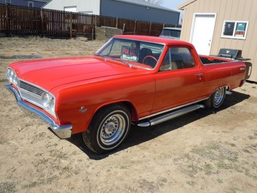 1965 chevelle el camino 350 v8 auto transmission no rust. project car.