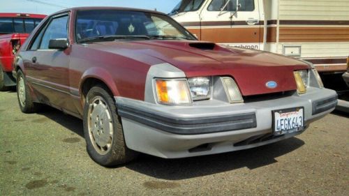 1984 ford mustang svo
