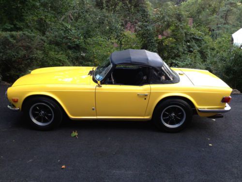 1972 triumph tr-6 w/ overdrive