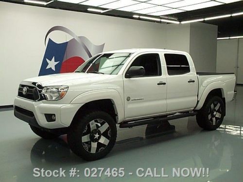 2012 toyota tacoma sr5 prerunner dbl texas leather 20&#039;s texas direct auto