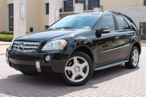 2008 mercedes benz ml550 4wd. p3 pkg, nav, camera, rear-dvd, clean carfax