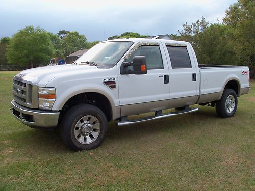 2008 ford f350 4wd diesel lariat crew cab