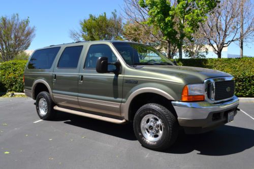 2000 ford excursion limited 4wd v10 1&#039;owner witn only 49,885 miles