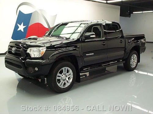 2012 toyota tacoma dbl cab 4x4 leather nav rear cam 40k texas direct auto