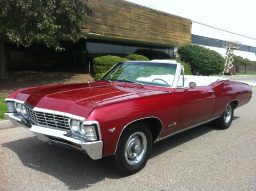 1967 chevrolet impala ss convertible