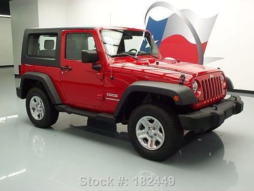 2010 JEEP WRANGLER SPORT HARD TOP 4X4 3.8L AUTO 30K MI Texas Direct Auto, US $21,980.00, image 3