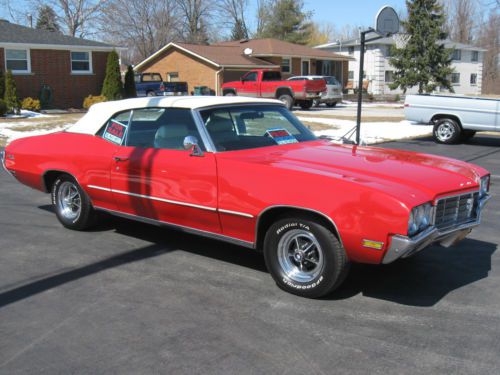 1970 buick skylark custom convertible 2-door 5.7l