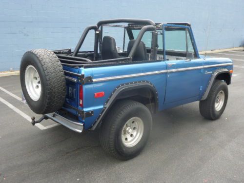 California custom restored classic bronco 4x4 automatic