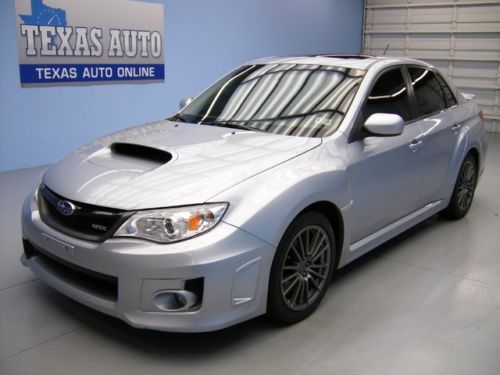 We finance!!!  2013 subaru impreza wrx awd roof heated leather 13k mi texas auto