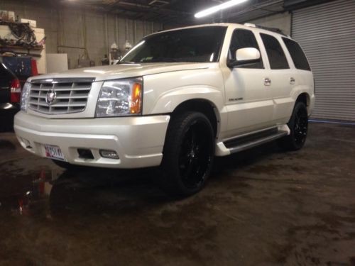 2003 cadillac escalade - awd 24&#034; rims