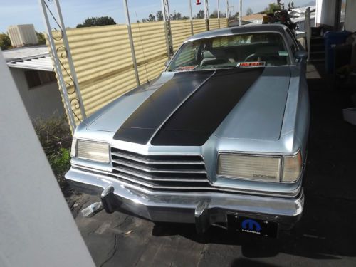 78 dodge magnum ex  big block muscle car