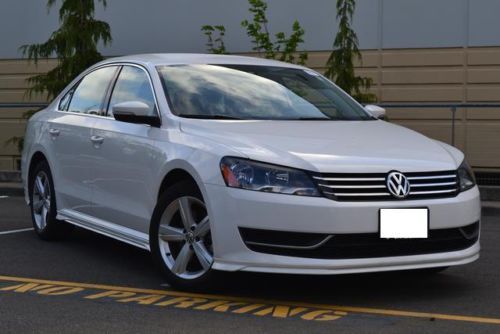2013 volkswagen passat se sedan 4-door 2.5l