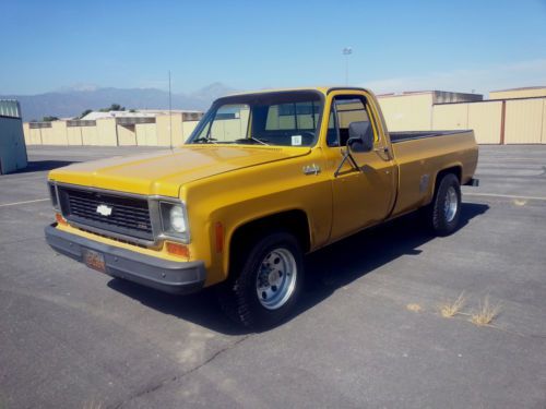 1973 chevrolet 3/4 ton truck in california