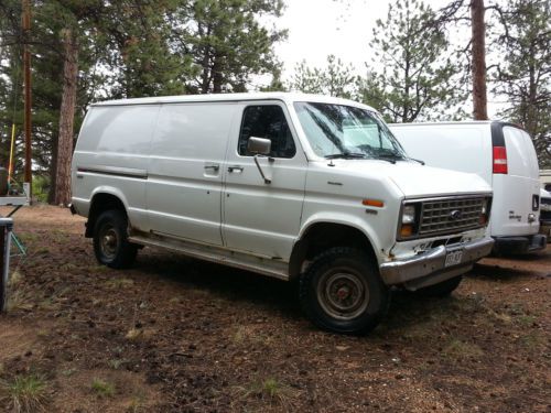 4x4 ford van 1987