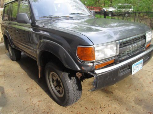 1991 toyota landcruiser fj82 4x4 rustfree southern loaded, image 2