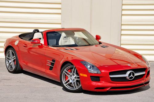 2012 mercedes-benz sls amg roadster! low miles! $230k msrp! fresh service! rare!