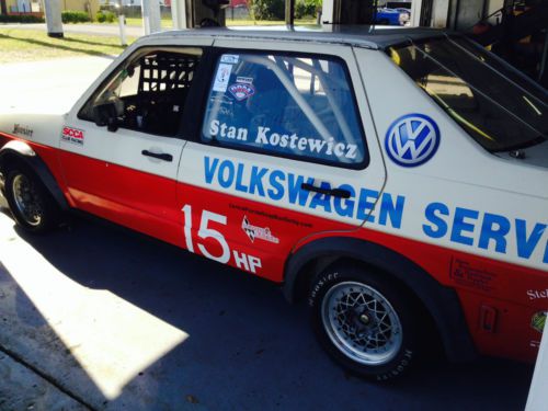 Vw jetta scca race car h production,