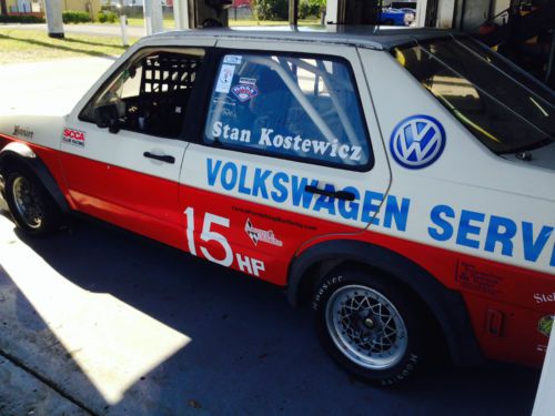 Vw jetta scca race car h production,